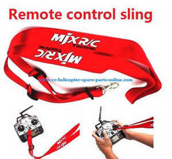 Shcong MJX X-series X800 quadcopter accessories list spare parts L7001 Remote control sling