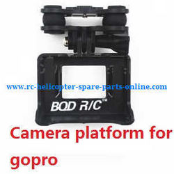 Shcong syma x8c x8w x8g x8hc x8hw x8hg quadcopter accessories list spare parts camera platform for gopro cam