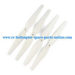Shcong syma x8c x8w x8g x8hc x8hw x8hg quadcopter accessories list spare parts main blades propellers (white)