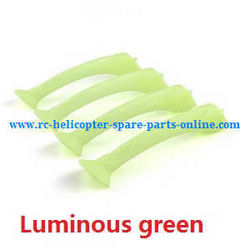 Shcong syma x8c x8w x8g x8hc x8hw x8hg quadcopter accessories list spare parts undercarriage landing skids (luminous green)