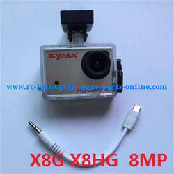 Shcong syma x8c x8w x8g x8hc x8hw x8hg quadcopter accessories list spare parts camera (x8g x8hg 8MP)