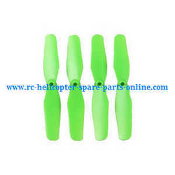 Shcong Syma x9 x9s RC fly car quadcopter accessories list spare parts main blades (Green)