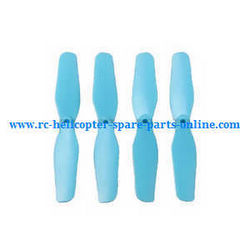 Shcong Syma x9 x9s RC fly car quadcopter accessories list spare parts main blades (Blue)