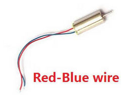 Shcong MJX X909T RC quadcopter accessories list spare parts main motor (Red-Blue wire)