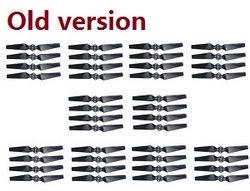 Shcong JJRC X9 X9P X9PS heron RC quadcopter drone accessories list spare parts main blades 10sets (Old version)