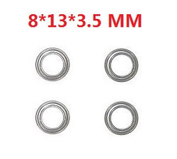 Xinlehong Toys 9125 XLH 9125 bearings 8*13*3.5mm 4pcs 15-wj10
