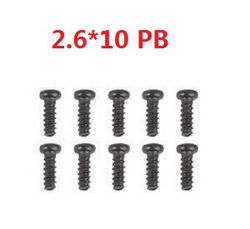 Xinlehong Toys 9125 XLH 9125 screws set 2.6*10PBHO 25-ls01