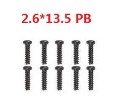 Xinlehong Toys 9125 XLH 9125 screws set 2.6*13.5pbho 25-ls02