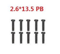 Xinlehong Toys 9125 XLH 9125 screws set 2.6*13.5pbho 25-ls02