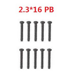 Xinlehong Toys 9125 XLH 9125 screws set 2.3*16pbho 15-ls08