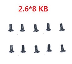 Xinlehong Toys 9125 XLH 9125 screws set 2.6*8kbho 15-ls10