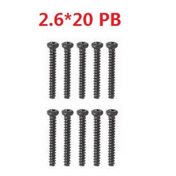 Xinlehong Toys 9125 XLH 9125 screws set 2.6*20pbho 15-ls12