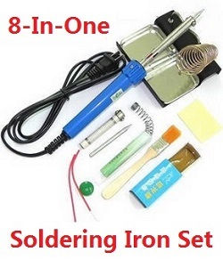 Xinlehong Toys 9125 XLH 9125 8-In-1 60W soldering iron set - Click Image to Close