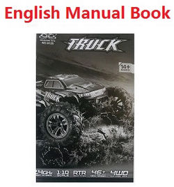 Xinlehong Toys 9125 XLH 9125 English manual book