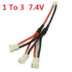 Xinlehong Toys 9125 XLH 9125 1 to 3 charger wire