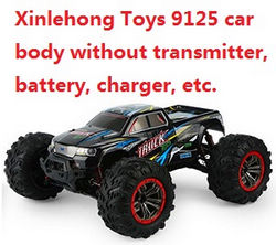 Xinlehong Toys 9125 car without transmitter battery charger, etc. Blue