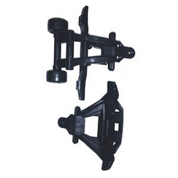 XLH Xinlehong Toys 9130 9135 9136 9137 9138 front bumper and rear bumper with head up module