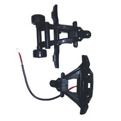 XLH Xinlehong Toys 9130 9135 9136 9137 9138 front bumper with LED and rear bumper with head up module