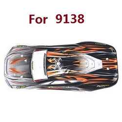 XLH Xinlehong Toys 9130 9135 9136 9137 9138 car shell Orange (For 9138)