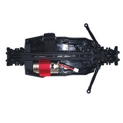 XLH Xinlehong Toys 9130 9135 9136 9137 9138 bottom board + wave box cover + differential mechanism + motor + steering connect bar module