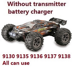 XLH Xinlehong Toys 9130 9135 9136 9137 9138 RC Car without transmitter,battery,charger,etc. 9136 Orange