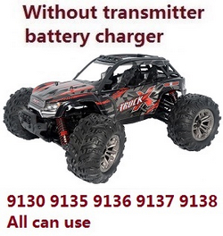 XLH Xinlehong Toys 9130 9135 9136 9137 9138 RC Car without transmitter,battery,charger,etc. 9137 Red