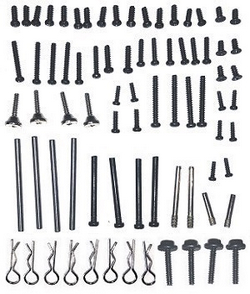 XLH Xinlehong Toys 9130 9135 9136 9137 9138 screws set + R shape buckle