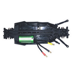 Xinlehong Toys XLH Q901 Q902 Q903 bottom board + wave box cover + differential mechanism + brushless motor + steering connect bar module