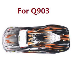 Xinlehong Toys XLH Q901 Q902 Q903 car shell 38-SJ02 Orange (For Q903)