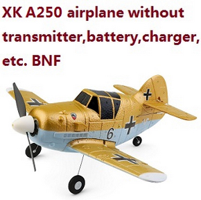 Wltoys XK WL XKS A250 RC Airplane without transmitter, battery, charger, etc. BNF