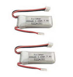 Shcong XK A430 RC Airplane Drone accessories list spare parts 7.4V 300mAh battery 2pcs