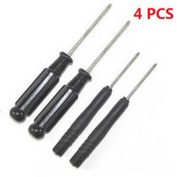 Shcong XK A430 RC Airplane Drone accessories list spare parts cross screwdrivers (4pcs) - Click Image to Close