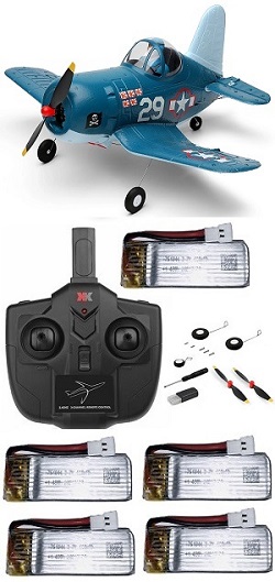 Wltoys XK A500 RC Airplane with 5 battery RTF