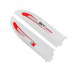 Shcong XK A700 RC Airplanes Helicopter accessories list spare parts Wings (Red-White)