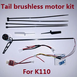 Shcong Wltoys WL XK K110 K110S RC helicopter accessories list spare parts upgrade tail brushless motor kit