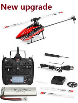 Shcong New upgrade wltoys XK K110S Helicopter with 1 battery RTF