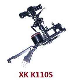 Shcong Wltoys WL XK K110 K110S RC helicopter accessories list spare parts body set with brushless motor (For K110S)