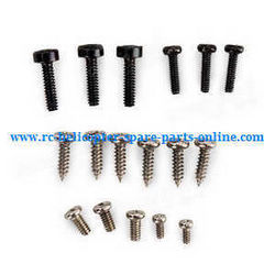 Shcong XK K120 RC helicopter accessories list spare parts screws