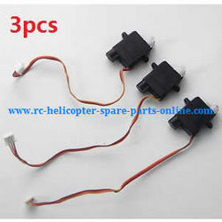 Shcong XK K124 RC helicopter accessories list spare parts SERVO 3pcs