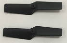 Shcong XK K130 RC helicopter accessories list spare parts tail blade (Black 2pcs)