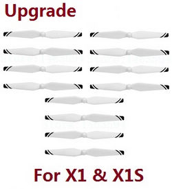 Shcong Wltoys XK X1 X1S drone RC Quadcopter accessories list spare parts upgrade main blades 3 sets