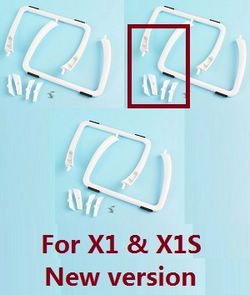 Shcong Wltoys XK X1 X1S drone RC Quadcopter accessories list spare parts undercarriage 3sets