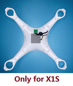 Shcong Wltoys XK X1S RC Quadcopter accessories list spare parts upper cover + GPS + compass (Assembled) (Only for X1S)