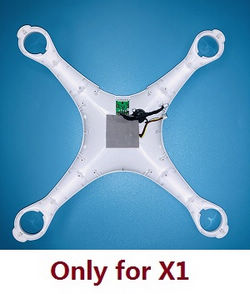 Shcong Wltoys XK X1 RC Quadcopter accessories list spare parts upper cover + GPS + compass (Assembled) (Only for X1)