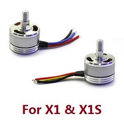 Shcong Wltoys XK X1 X1S droneRC Quadcopter accessories list spare parts brushless motor (CCW + CW)