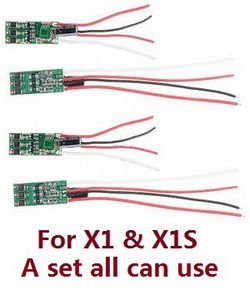 Shcong Wltoys XK X1 X1S drone RC Quadcopter accessories list spare parts ESC board 4pcs a set all can use