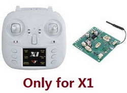 Shcong Wltoys XK X1 RC Quadcopter accessories list spare parts PCB board + Transmitter (Only for X1)