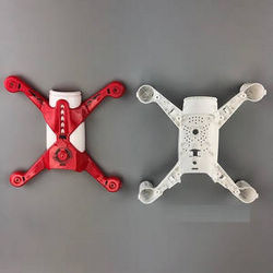 Shcong XK X150 X150-B X150-W RC Quadcopter accessories list spare parts upper and lower cover (Red)