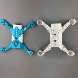 Shcong XK X150 X150-B X150-W RC Quadcopter accessories list spare parts upper and lower cover (Blue)