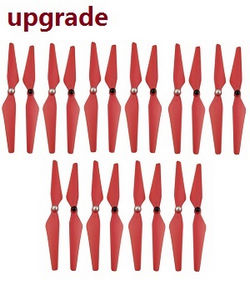 Shcong XK X350 quadcopter accessories list spare parts upgrade main blades (Red) 5 sets